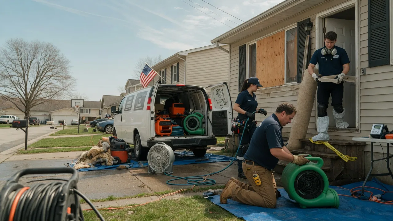 Water Damage Restoration in Howe, OK near me
